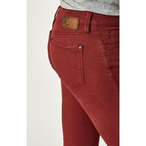 NWT Mavi Adriana Ankle Super Skinny in Spiced Apple Twill size 29 - Picture 3 of 12
